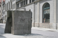 Gedenkstein - Hauptsynagoge – Foto aus München