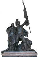 Feldherrnhalle - Kriegerdenkmal – Foto aus München