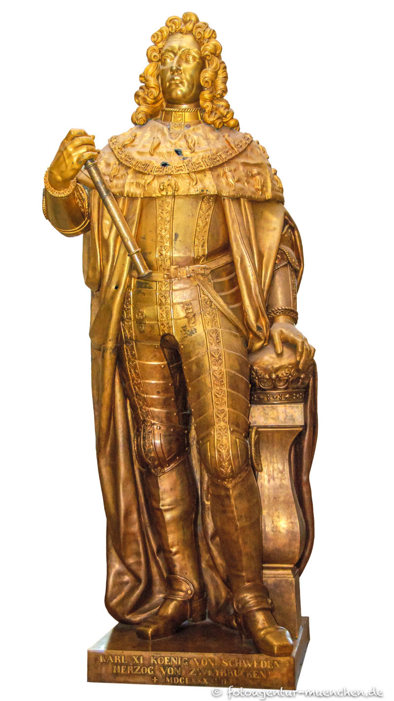 König Karl XI. von Schweden – Denkmal/Kunstwerk in München