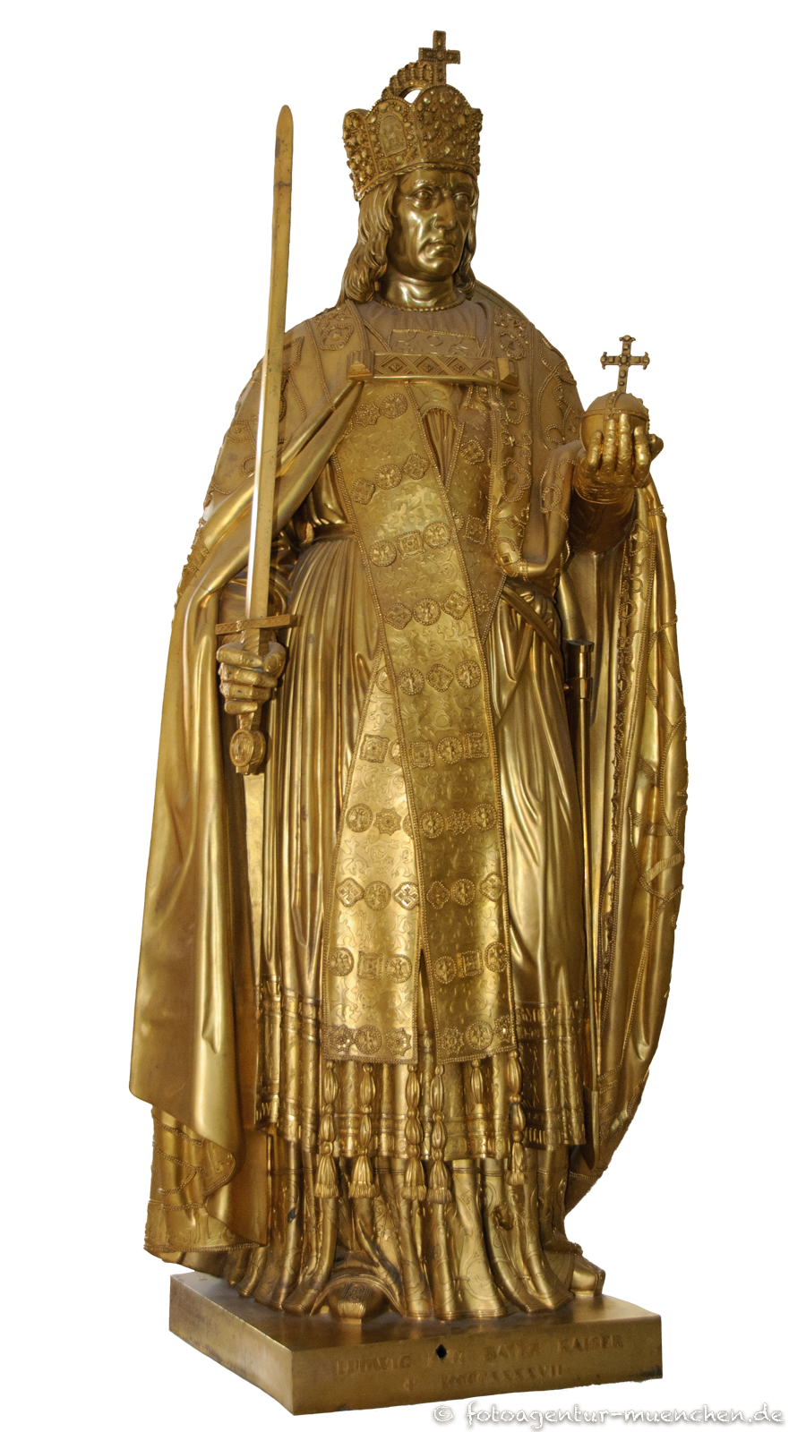 Standfigur - Kaiser Ludwig der Bayer