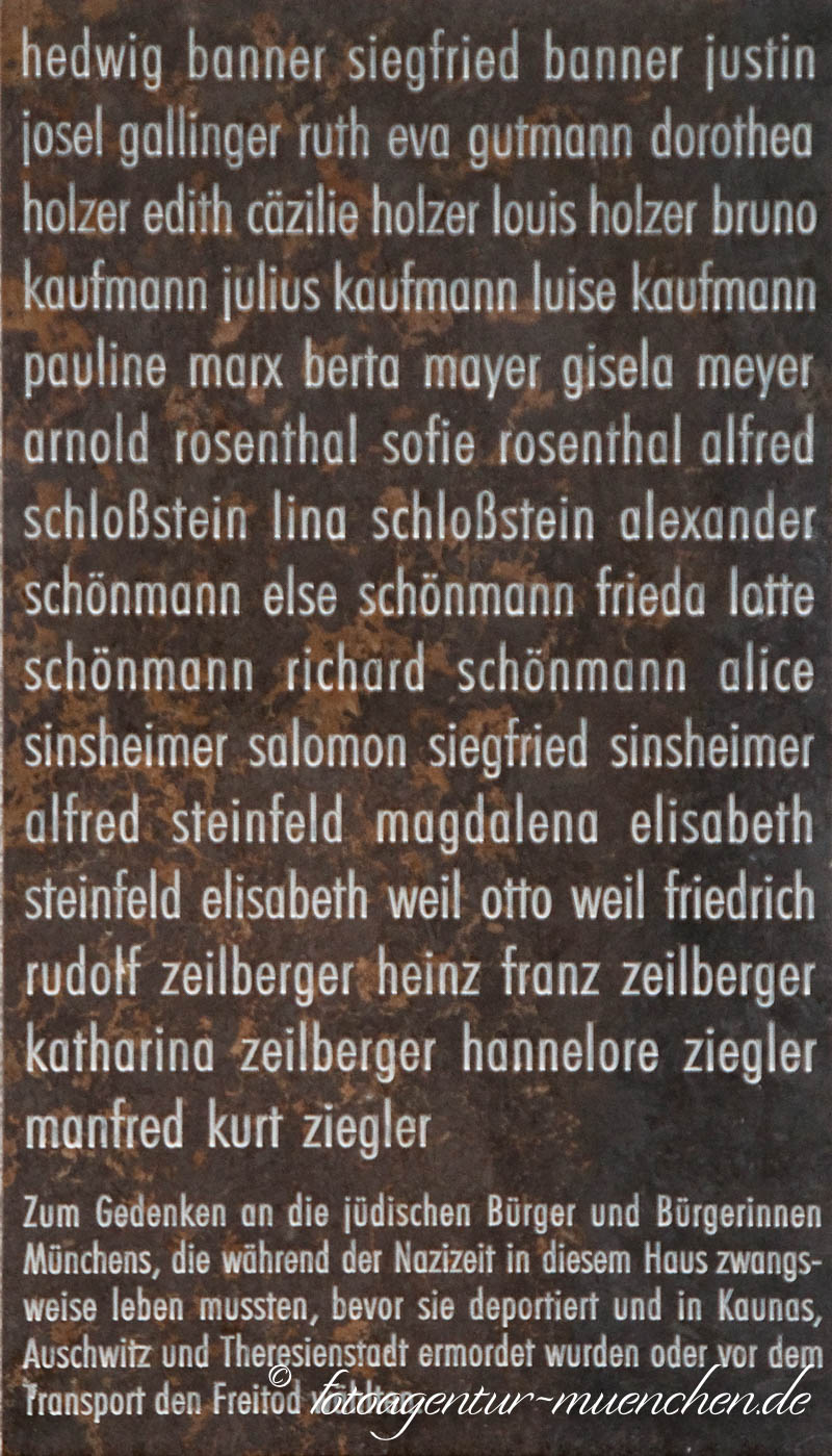 Gedenktafel Jakob-Klar-Straße