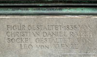 Gerhard Willhalm – Inschrift - Max-Joseph-Denkmal