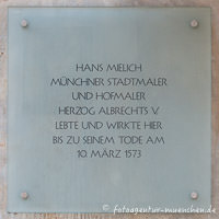  - Gedenktafel - Hans Mielich