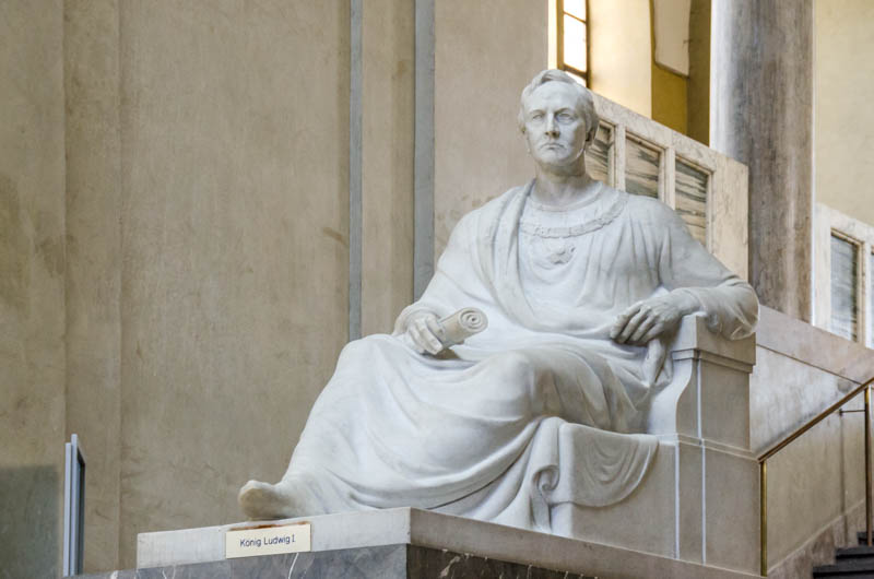 Sitzfigur - König Ludwig I.
