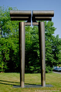 Koenig Fritz - Große Torfigur