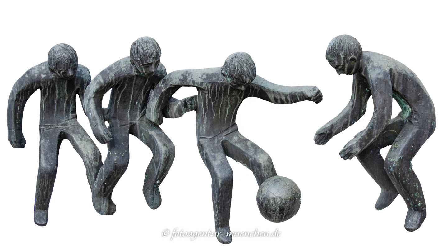 Fußballergruppe