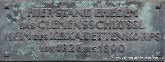 Gedenktafel - Clemensschlössl