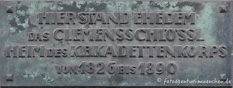 Gedenktafel - Clemensschlössl