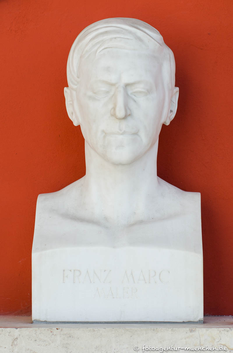 Franz Marc – Denkmal/Kunstwerk in München