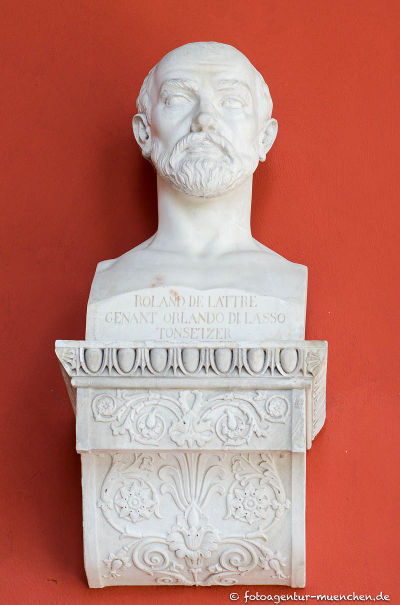 Orlando di Lasso – Denkmal/Kunstwerk in München