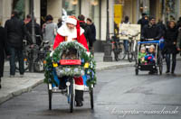 Gerhard Willhalm – Weihnachtsmann auf dem Fahrrad