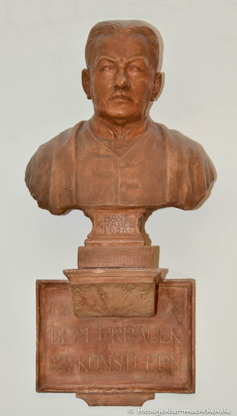 Hans Grässel - Büste