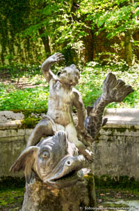 Boos Roman Anton - Putto auf Waller reitend