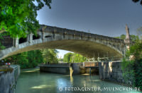 Gerhard Willhalm - Luitpoldbrücke mit Auer Mühlbach