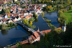 Blick auf Kallmünz