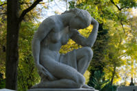 Gerhard Willhalm – Trauernde auf dem Westfriedhof
