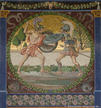  - Friedensengel - Mosaik - Krieg