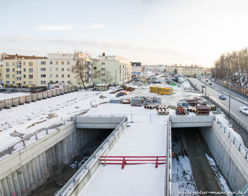Tunnelbaustelle