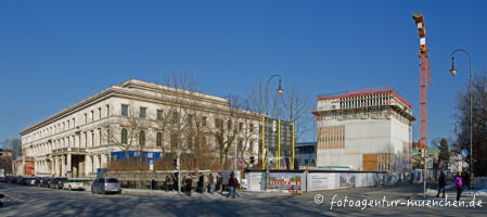 Baustelle des NS-Dokumentationzentrum – Foto aus München
