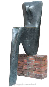 Fischer Lothar - Großer sitzender weiblicher Torso