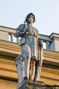 Schwanthaler Ludwig von - Allegorie für Rheinpfalz (Winzerin)
