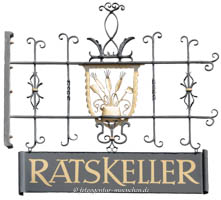 Gerhard Willhalm – Nasenschild - Ratskeller