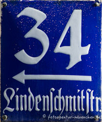 Gerhard Willhalm – Hausnummer - Lindenschmit-Straße