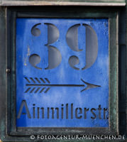Gerhard Willhalm – Hausnummer Ainmillerstraße 39