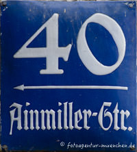 Gerhard Willhalm – Hausnummer - Ainmillerstraße