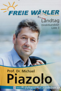 Gerhard Willhalm - Wahlplakat Landtagswahl - Freie Wähler