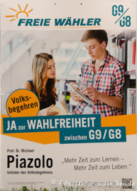 Gerhard Willhalm - Wahlplakat Landtagswahl - Freie Wähler