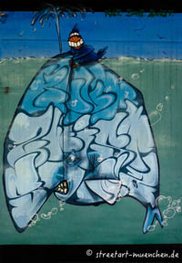Gerhard Willhalm – Graffiti - Donnersbergerbrücke