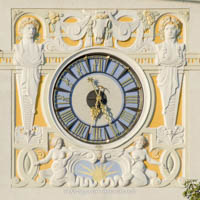 Gerhard Willhalm - Jugendstiluhr am Volksbad