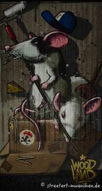 Gerhard Willhalm – Graffiti - Donnersbergerbrücke