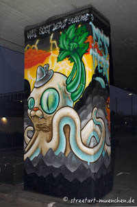 Gerhard Willhalm – Graffiti - Donnersbergerbrücke