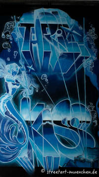 Gerhard Willhalm – Graffiti - Donnersbergerbrucke