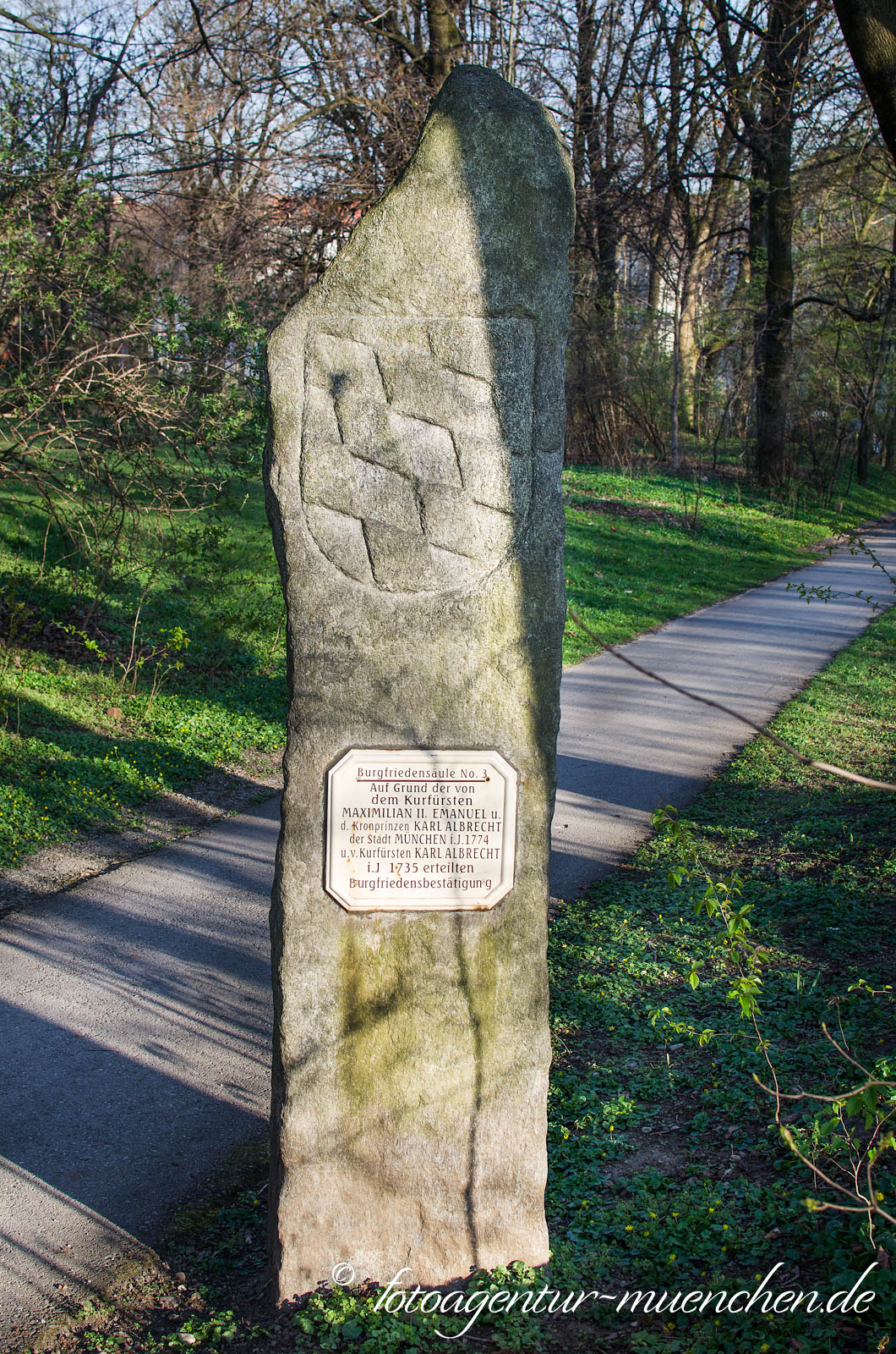 Burgfriedensäule Nr. 3