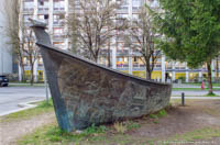 Glüder Ingrid - Kahn-Skulptur