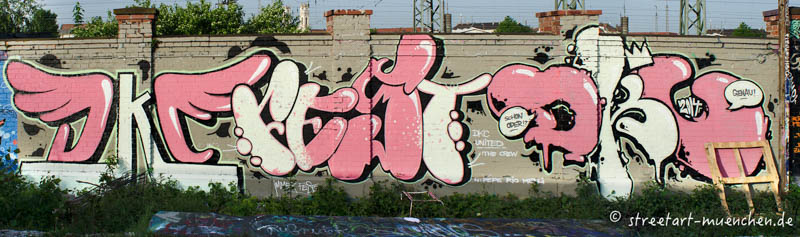 Graffiti im Viehhof