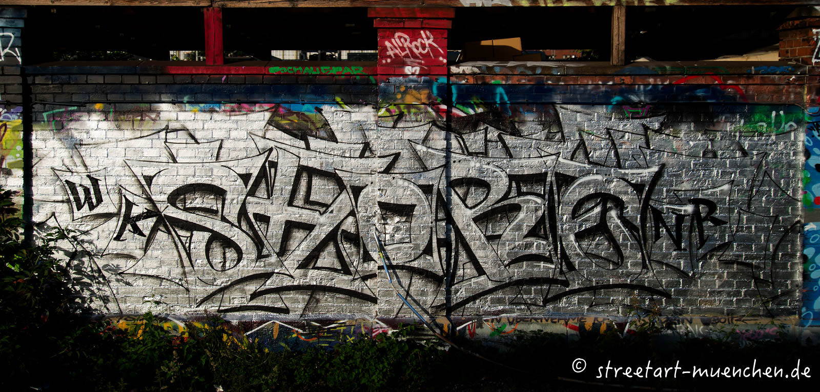 Graffiti im Viehhof