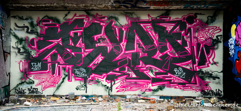 Graffiti im Viehhof