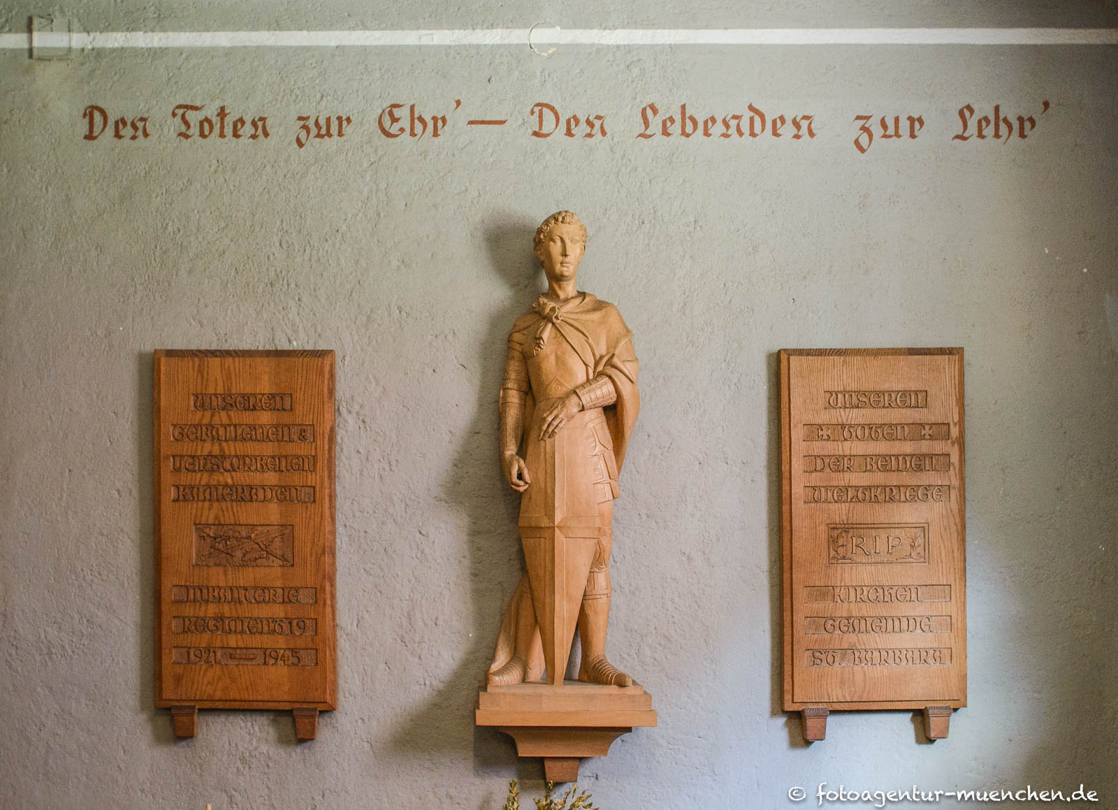 Kriegerdenkmal - St. Barbara