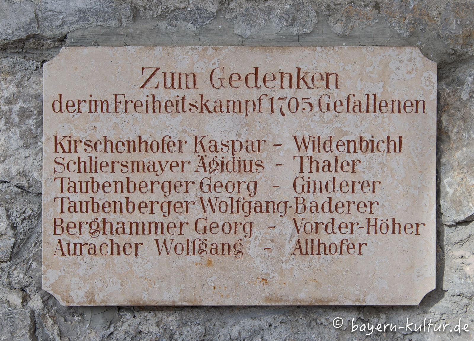 Kriegergedenktafel