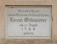  - Lorenz von Westenrieder