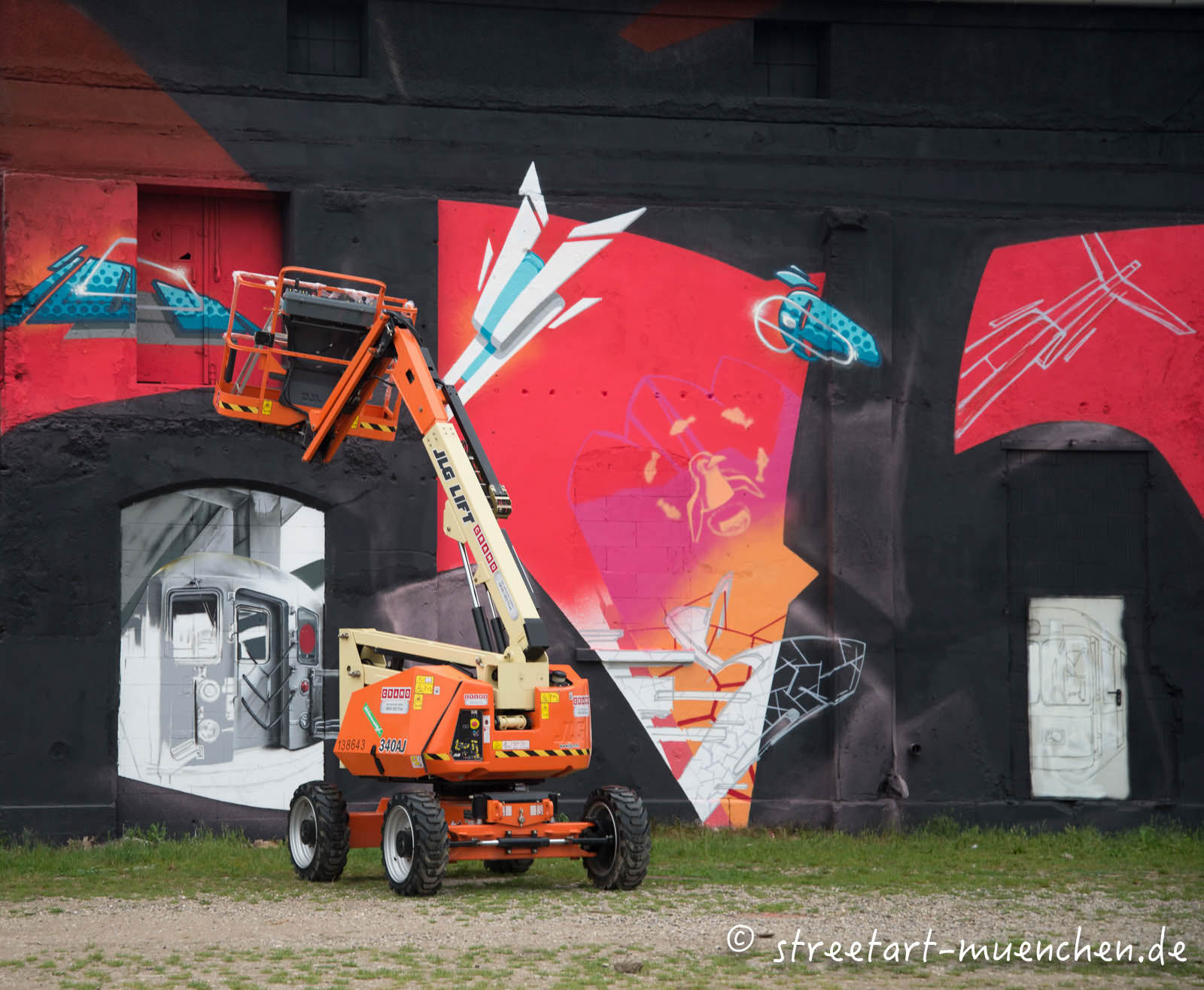 Graffiti im Viehhof