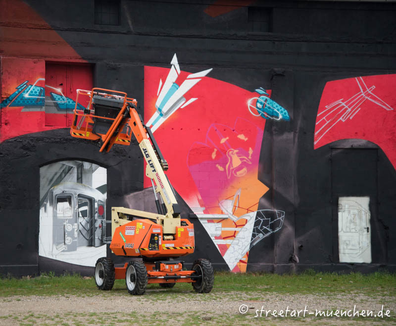 Graffiti im Viehhof