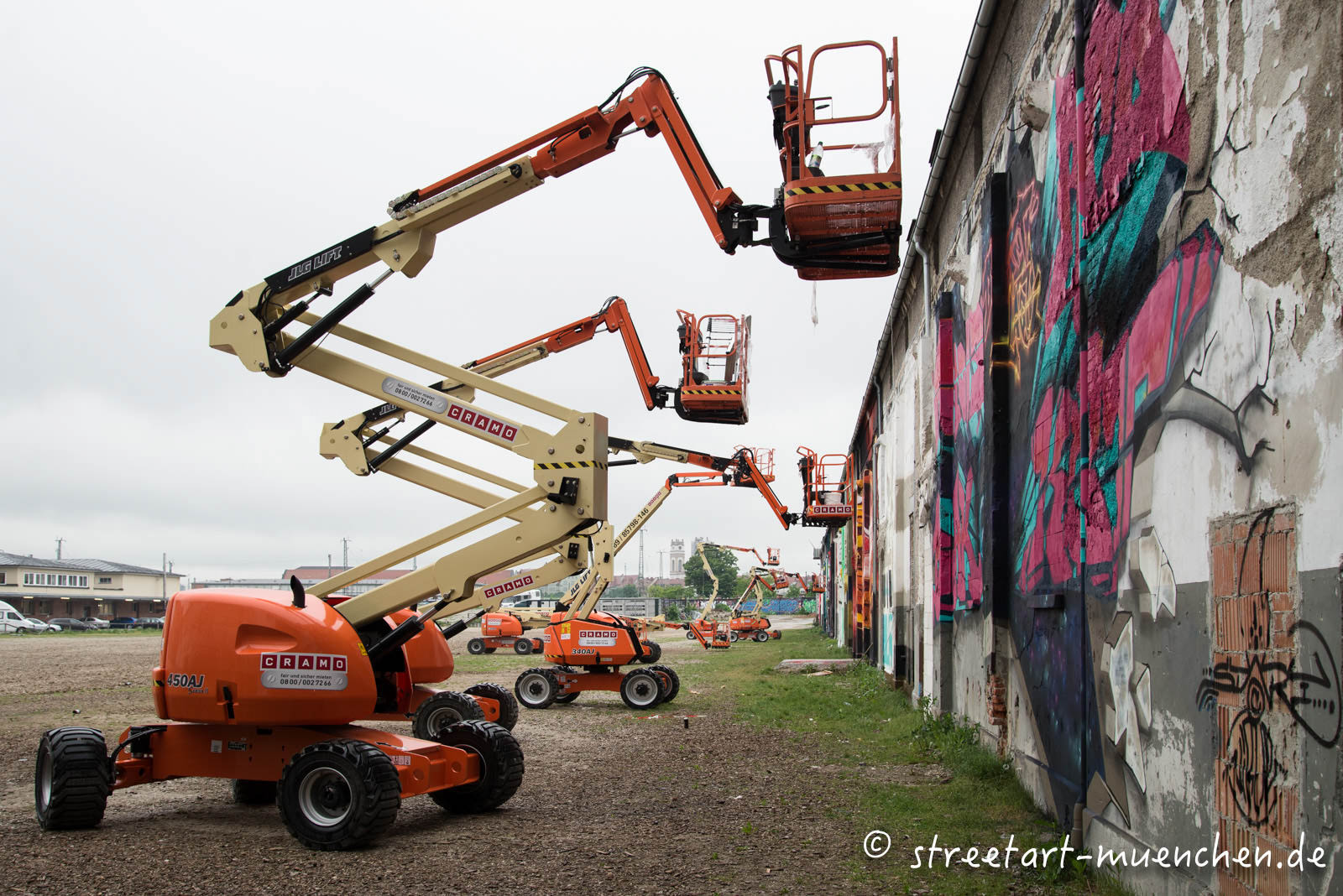 Graffiti im Viehhof