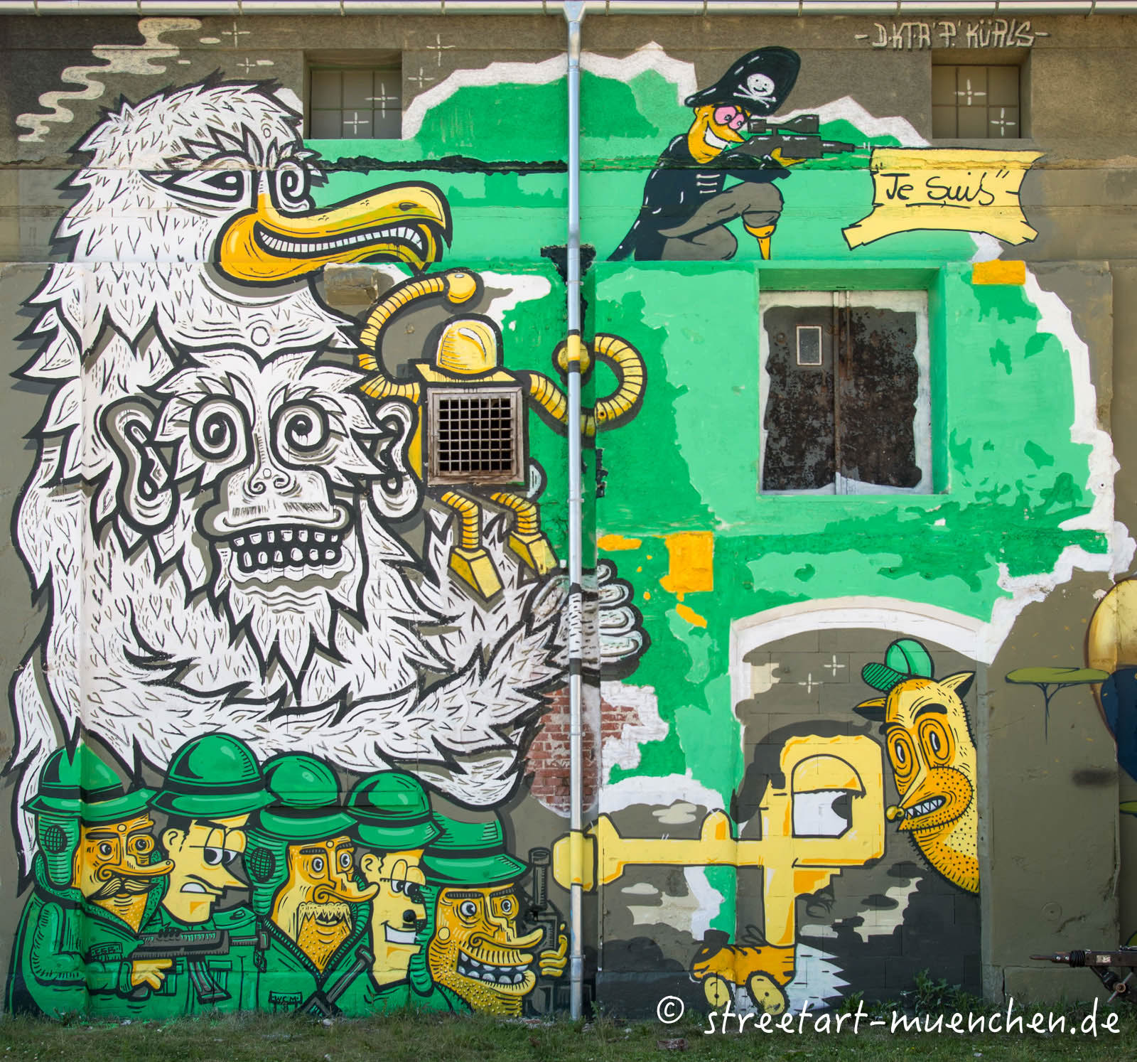 Graffiti im Viehhof