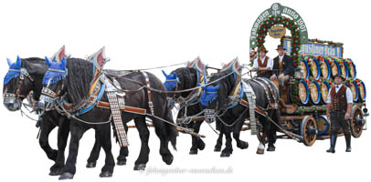 Bierwagen - Augustiner – Foto aus München