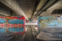 Gerhard Willhalm – Graffiti - Brudermühlbrücke